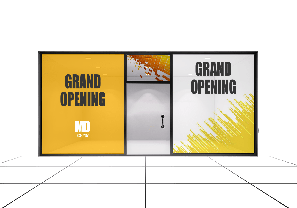 Briggs Printing LLC · Window Cling Clear